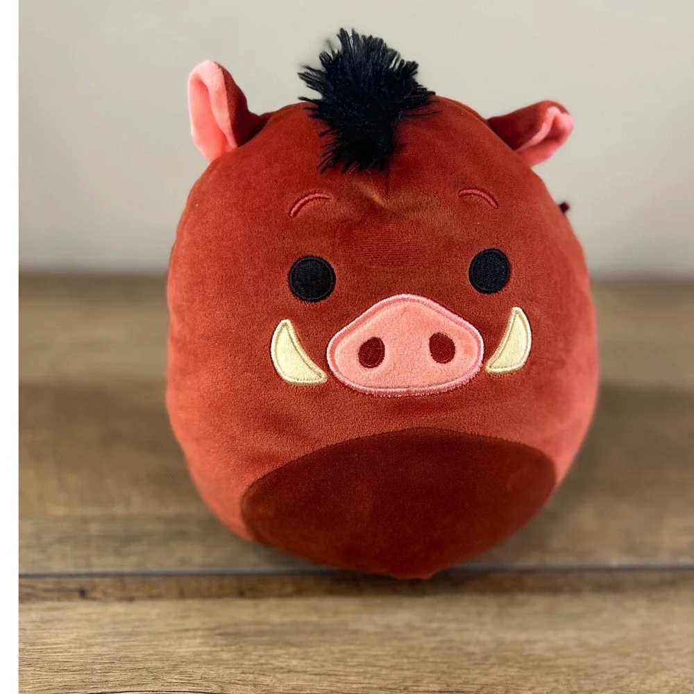 Squishmallows Pumbaa 8 Inch Plush Toy Disney The Lion‎ King